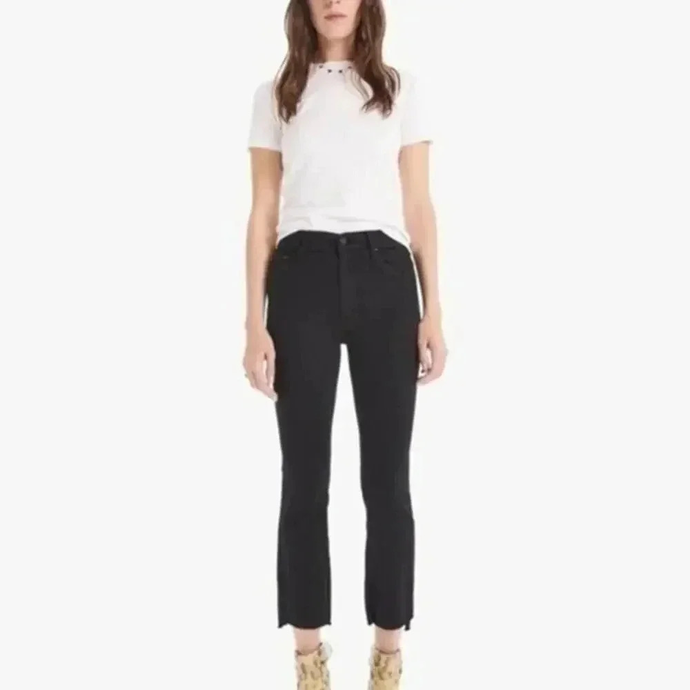 New Mother The Insider Crop Step Fray Not Guilty Size 28 B343